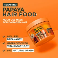 GarnierFructis Papaya Hair Food Repairing Multi-Use Treatment 400 ml