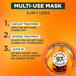 GarnierFructis Papaya Hair Food Repairing Multi-Use Treatment 400 ml
