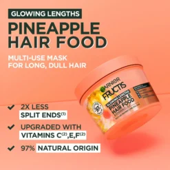 GarnierFructis Pineapple Hair Food Glowing Lengths Multi-Use Treatment 400 ml