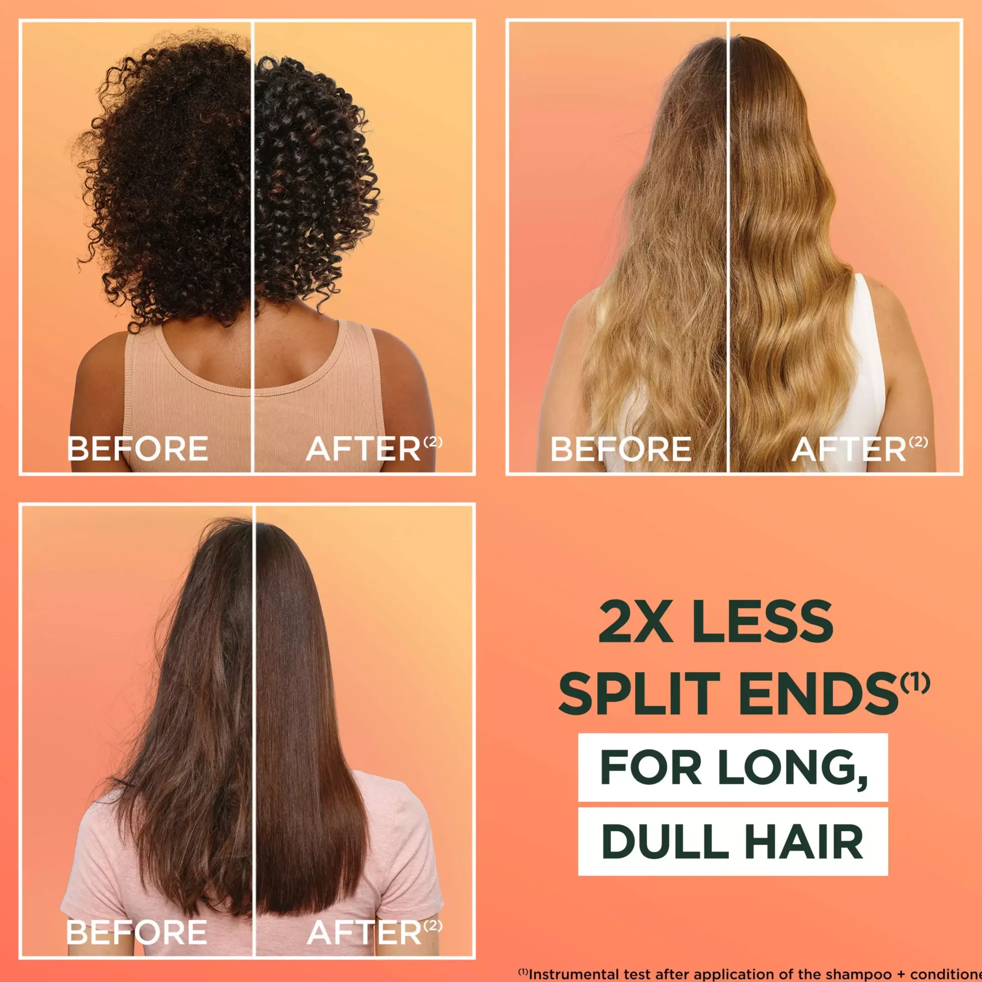 GarnierFructis Pineapple Hair Food Glowing Lengths Shampoo 350 ml