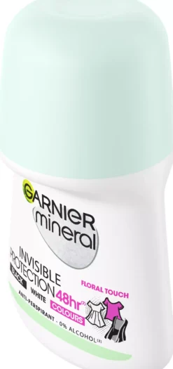 Garnier Invisible BlackWhiteColours 48hr Roll-on 50 ml