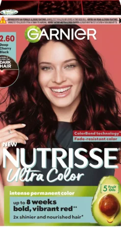 GarnierNutrisse Ultra Color 2.60 Deep Cherry Black 2.60 Deep Cherry Black