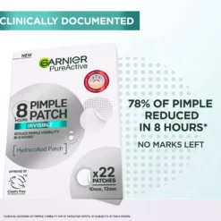 GarnierPureActive Invisible Pimple Patch for Impure Skin 22 pcs