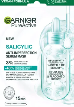 GarnierPureActive Salicylic Anti-imperfection Serum Mask 28 g