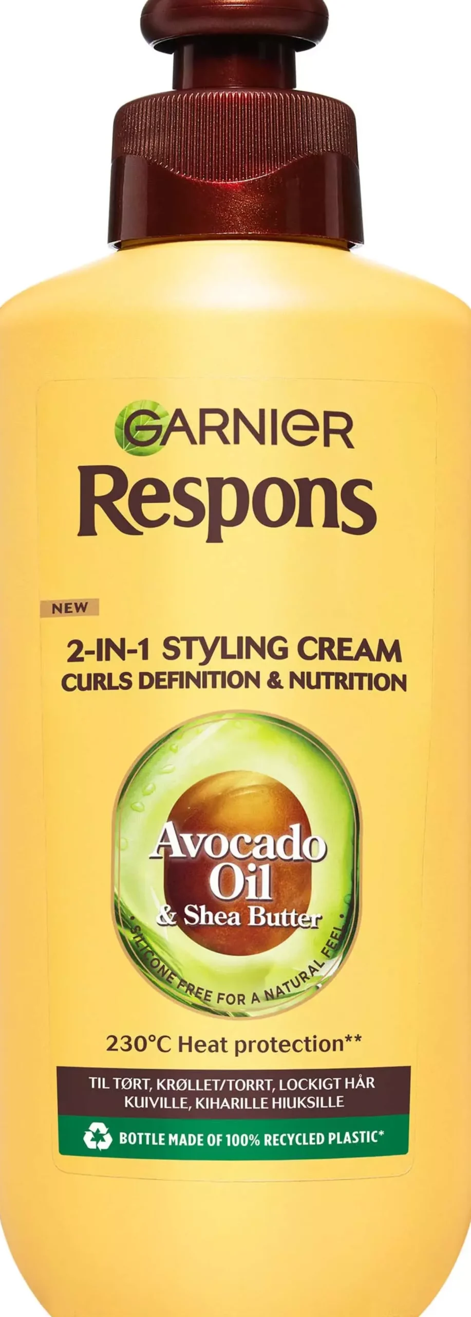 GarnierRespons 2-in-1 Styling Cream Avocado Oil & Shea Butter 200 ml