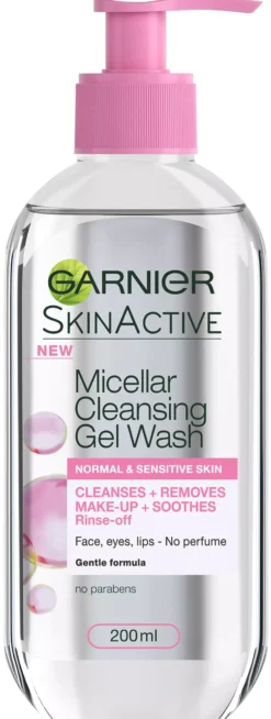 GarnierSkinActive Micellar Cleansing Gel Wash 200 ml
