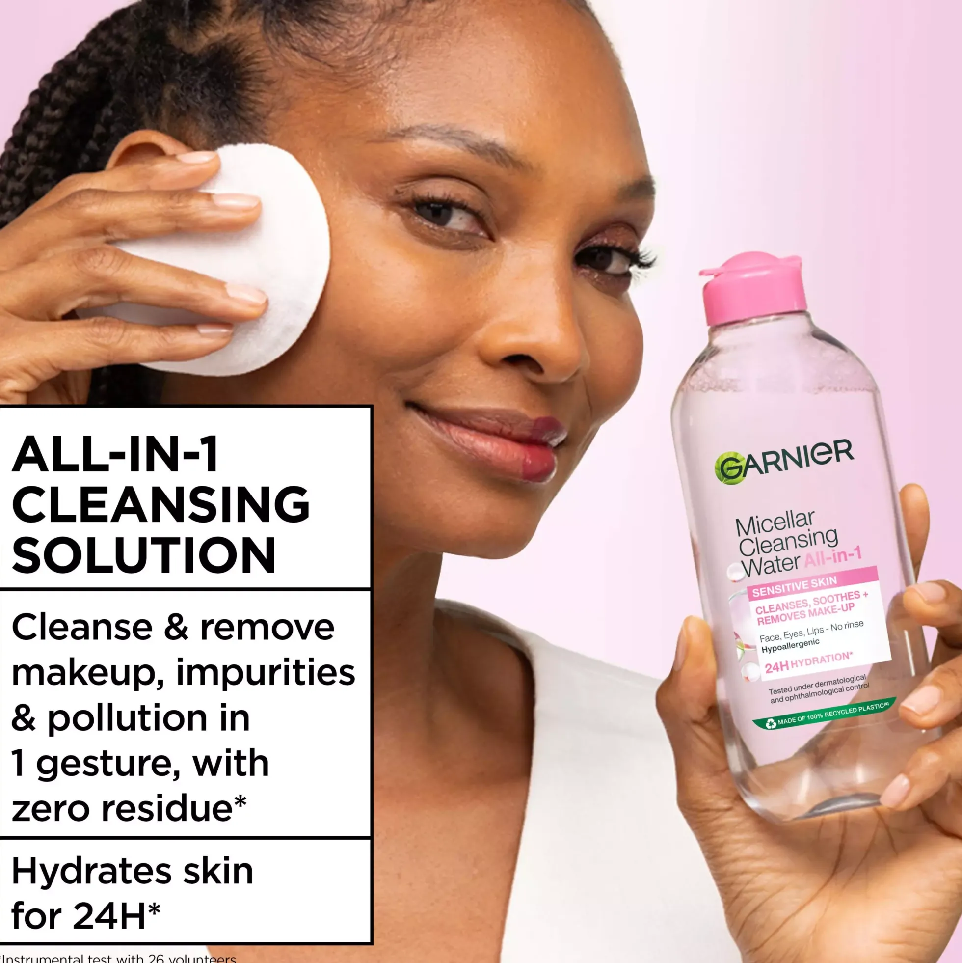 GarnierSkinActive Micellar Cleansing Water Duo 2x700 ml