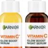 Garnier Vitamin C* Bundle Glow Boost Serum 30 ml & Night Serum 30 ml