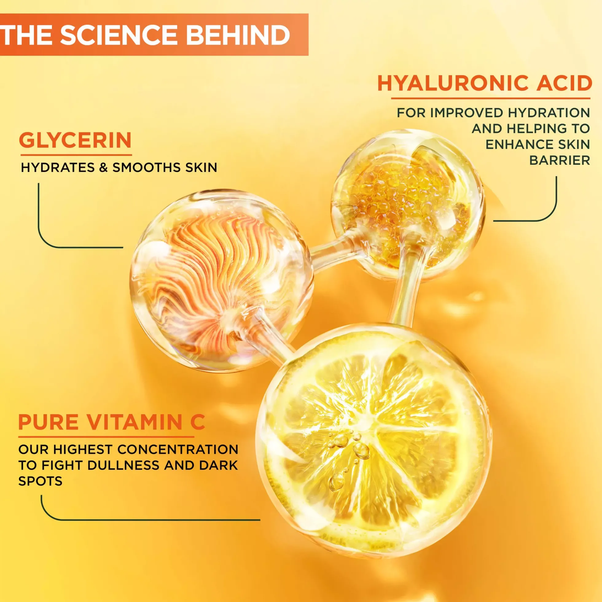 Garnier Vitamin C* Glow Boost Night Serum For Dull Skin 30 ml
