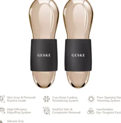 Geske 7 in 1 Cool & Warm Duo Eye Massager Gray