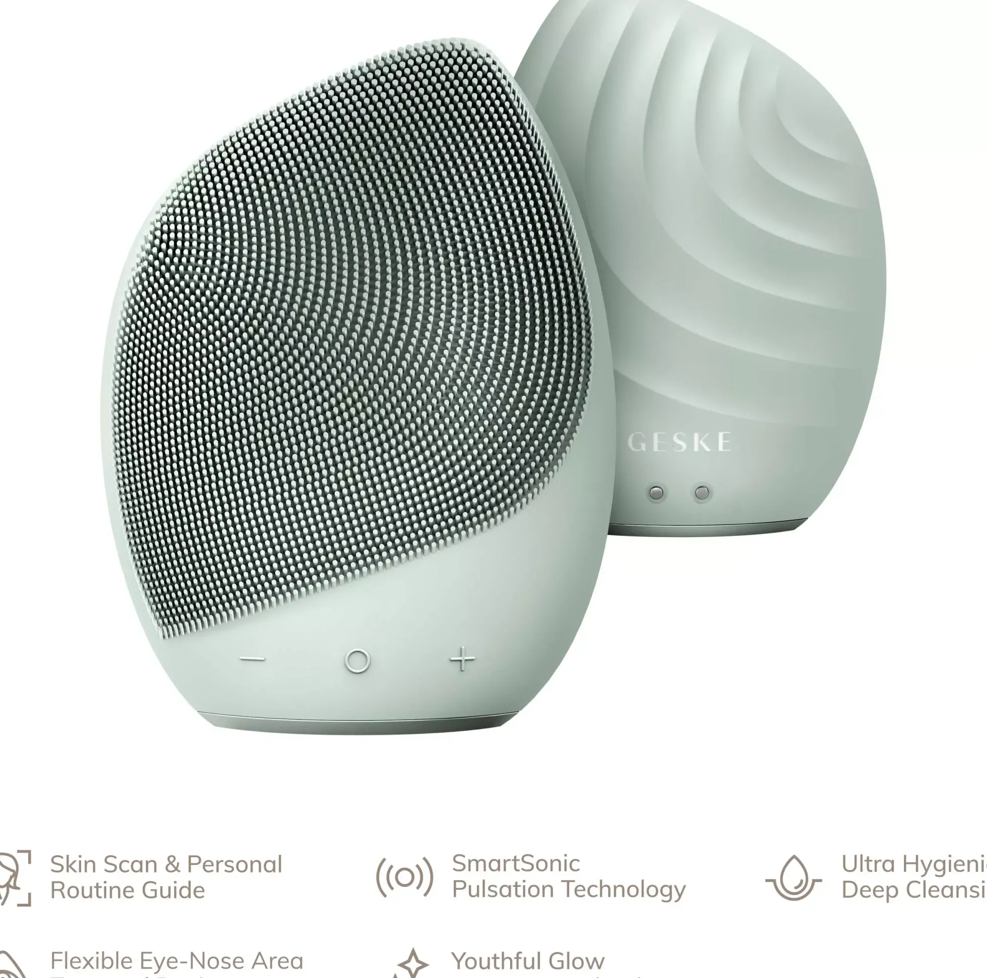 Geske5 in 1 Sonic Facial Brush Green