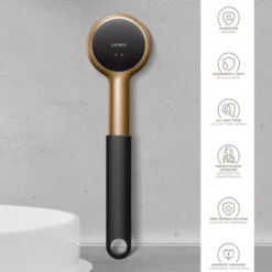 Geske 9 in 1 Sonic LED Full-Body Brush Gray