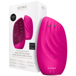 Geske8 in 1 Sonic Thermo Facial Brush & Face-Lifter Magnenta