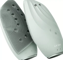 Geske8 in 1 Sonic Thermo Facial Brush & Face-Lifter Green