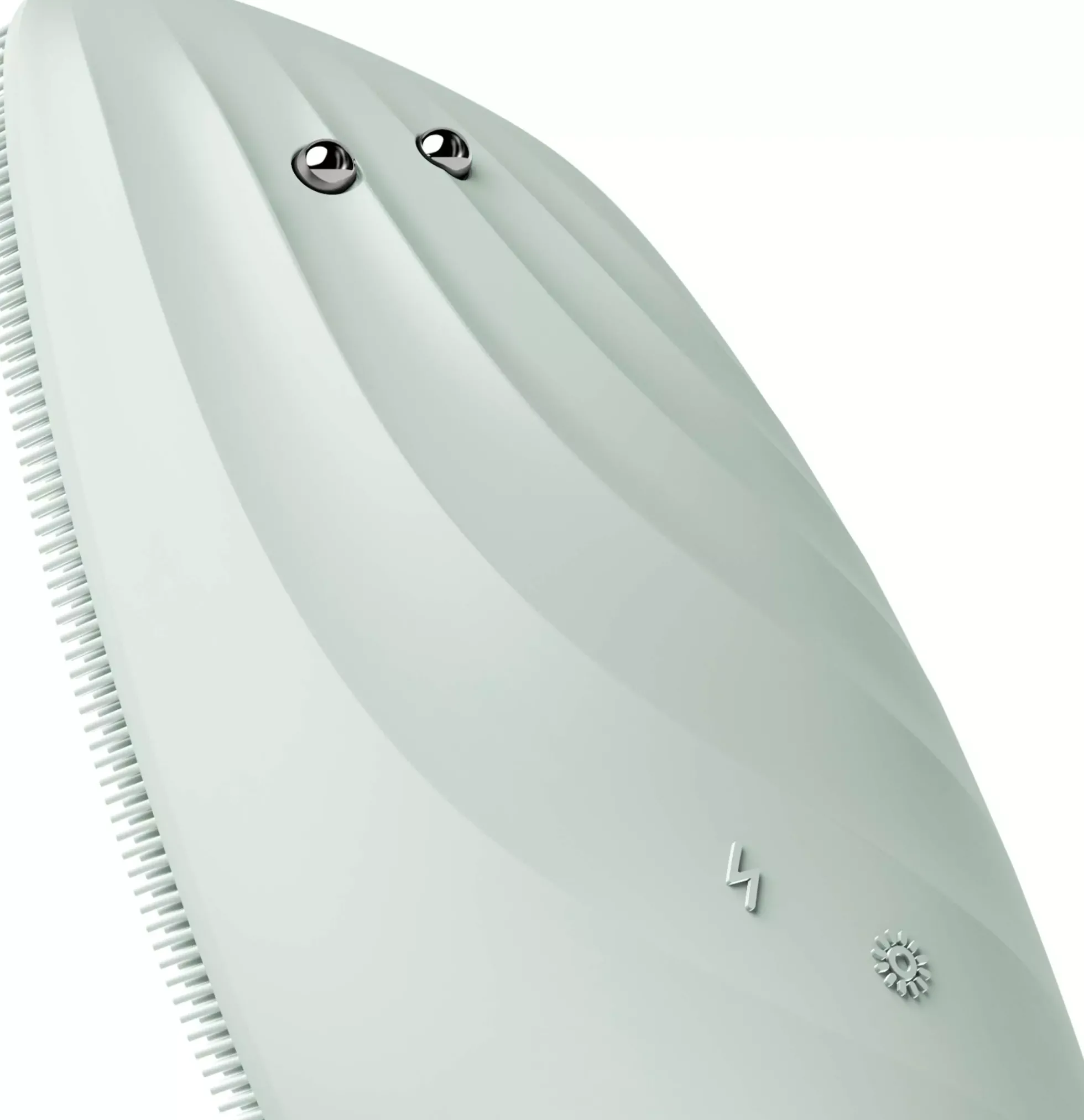 Geske8 in 1 Sonic Thermo Facial Brush & Face-Lifter Green