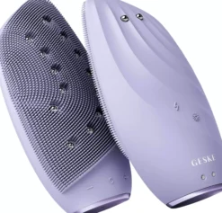 Geske8 in 1 Sonic Thermo Facial Brush & Face-Lifter Purple