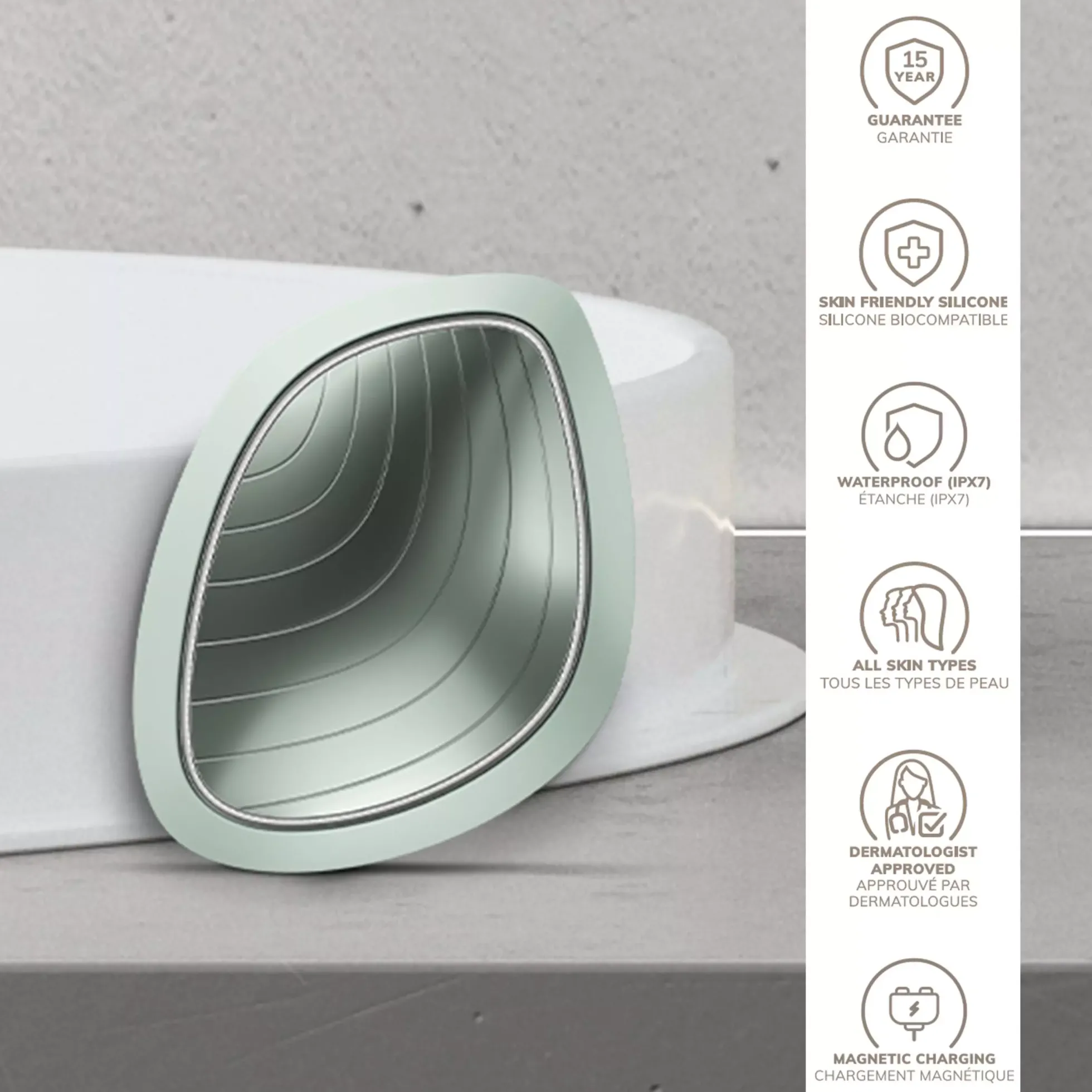Geske9 in 1 Sonic Warm & Cool Mask Green