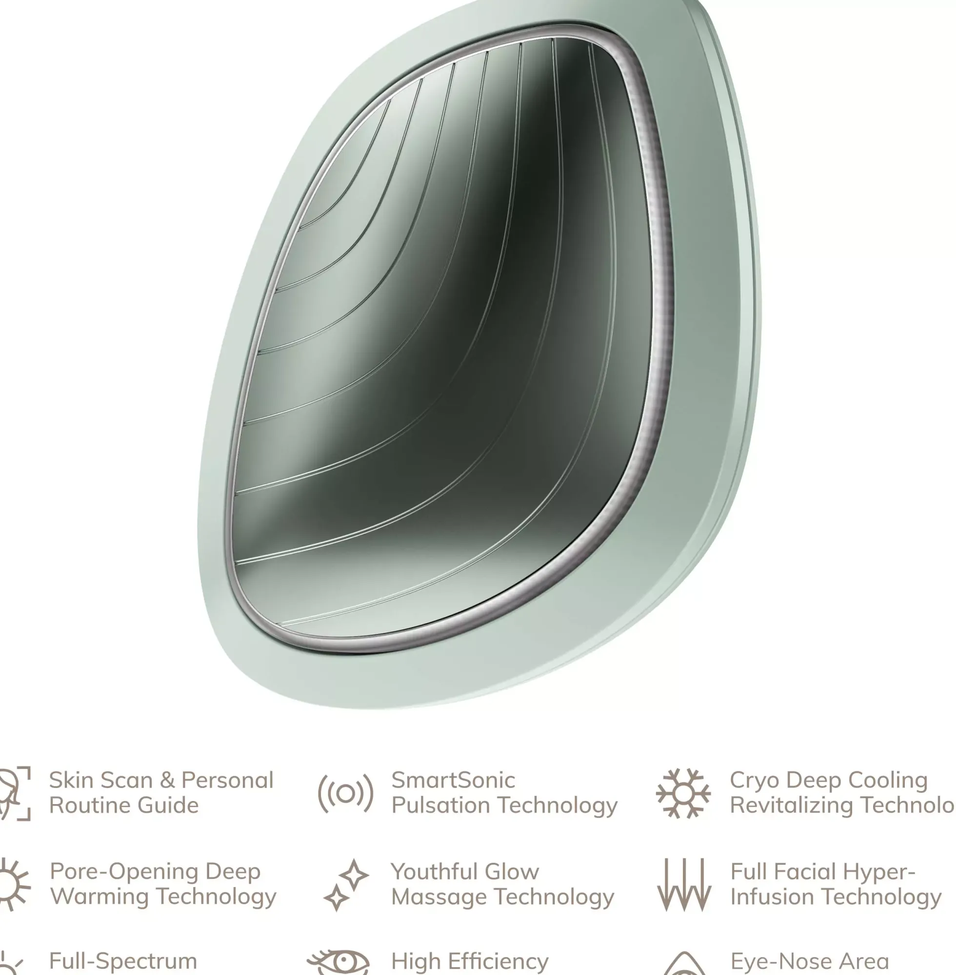 Geske9 in 1 Sonic Warm & Cool Mask Green