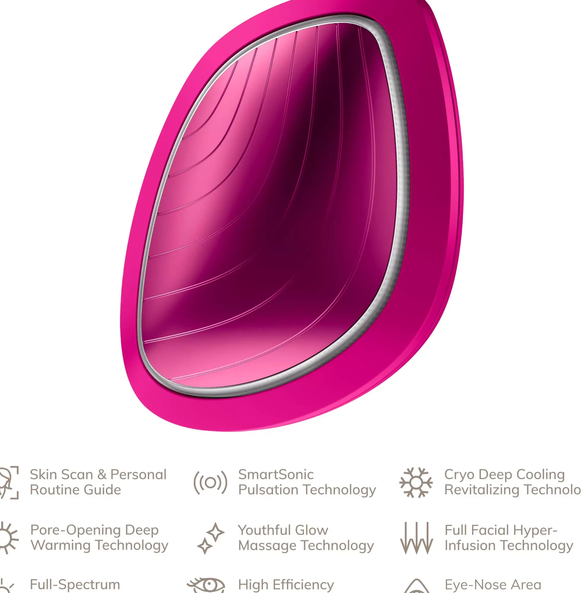 Geske9 in 1 Sonic Warm & Cool Mask Magneta