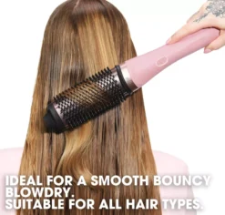 ghd Duet Blowdry Limited Edition Hair Dryer Brush in Dusted Pink