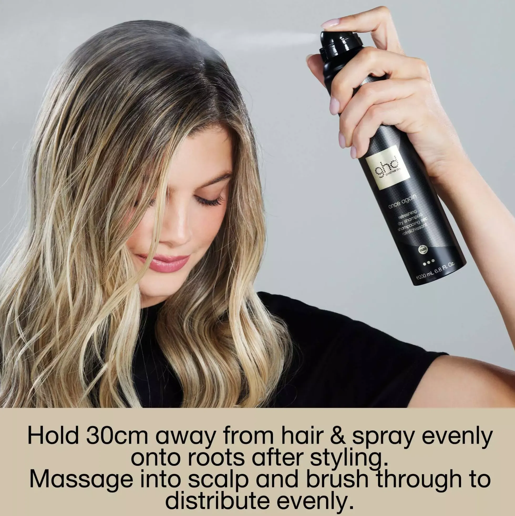 ghd Once Again - Lightweight Refresh Dry Shampoo 200 ml