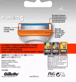 GilletteFusion5 Men's Razor Blades 4-pack