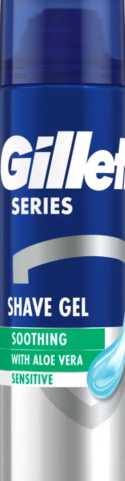 Gillette Gillette Series Soothing Shave Gel with Aloe Vera 200 ml