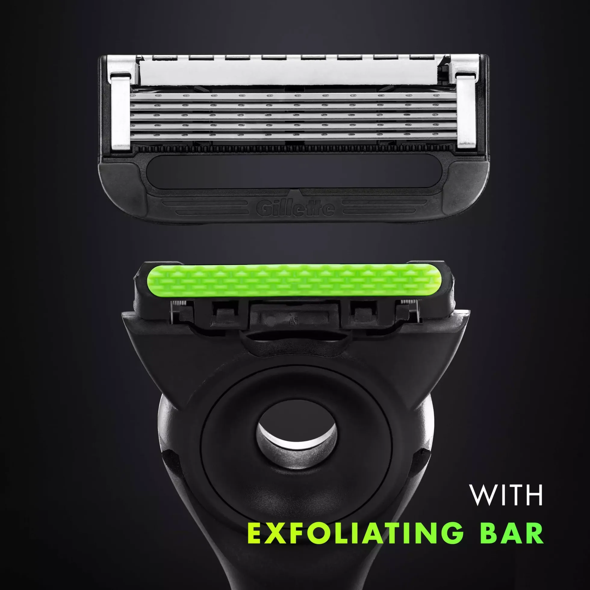 Gillette Labs With Exfoliating Bar Razor 1 Handle 1 Blade