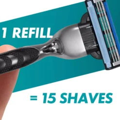 Gillette Mach3 Razor blades for men 12 count