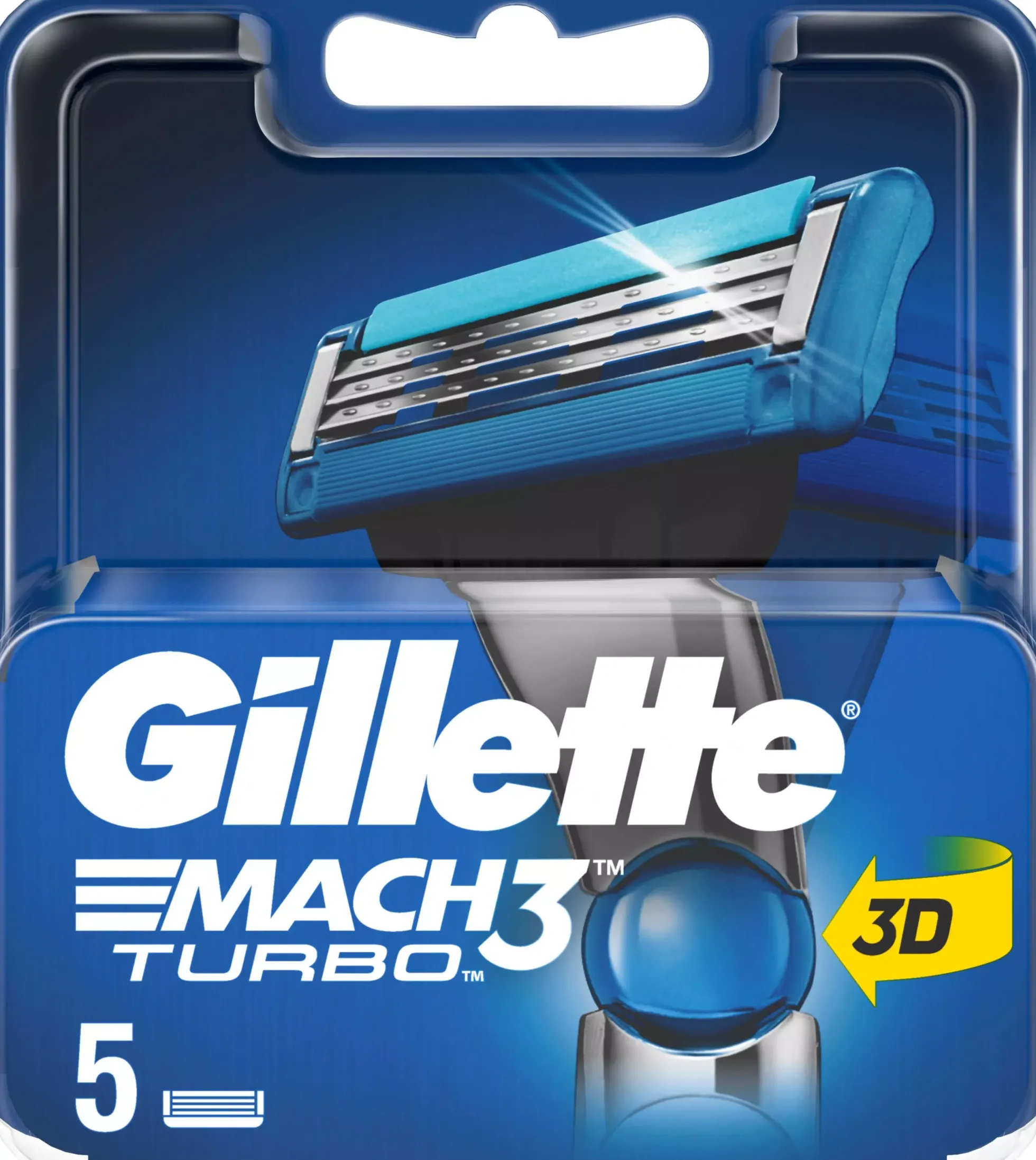GilletteMach3 Turbo Men’s Razor Blade Refills 6 st