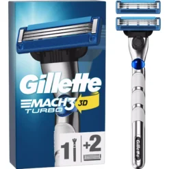 Gillette Mach3 Turbo Razor For Men 1 Gillette Razor