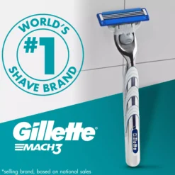 Gillette Mach3 Turbo Razor For Men 1 Gillette Razor