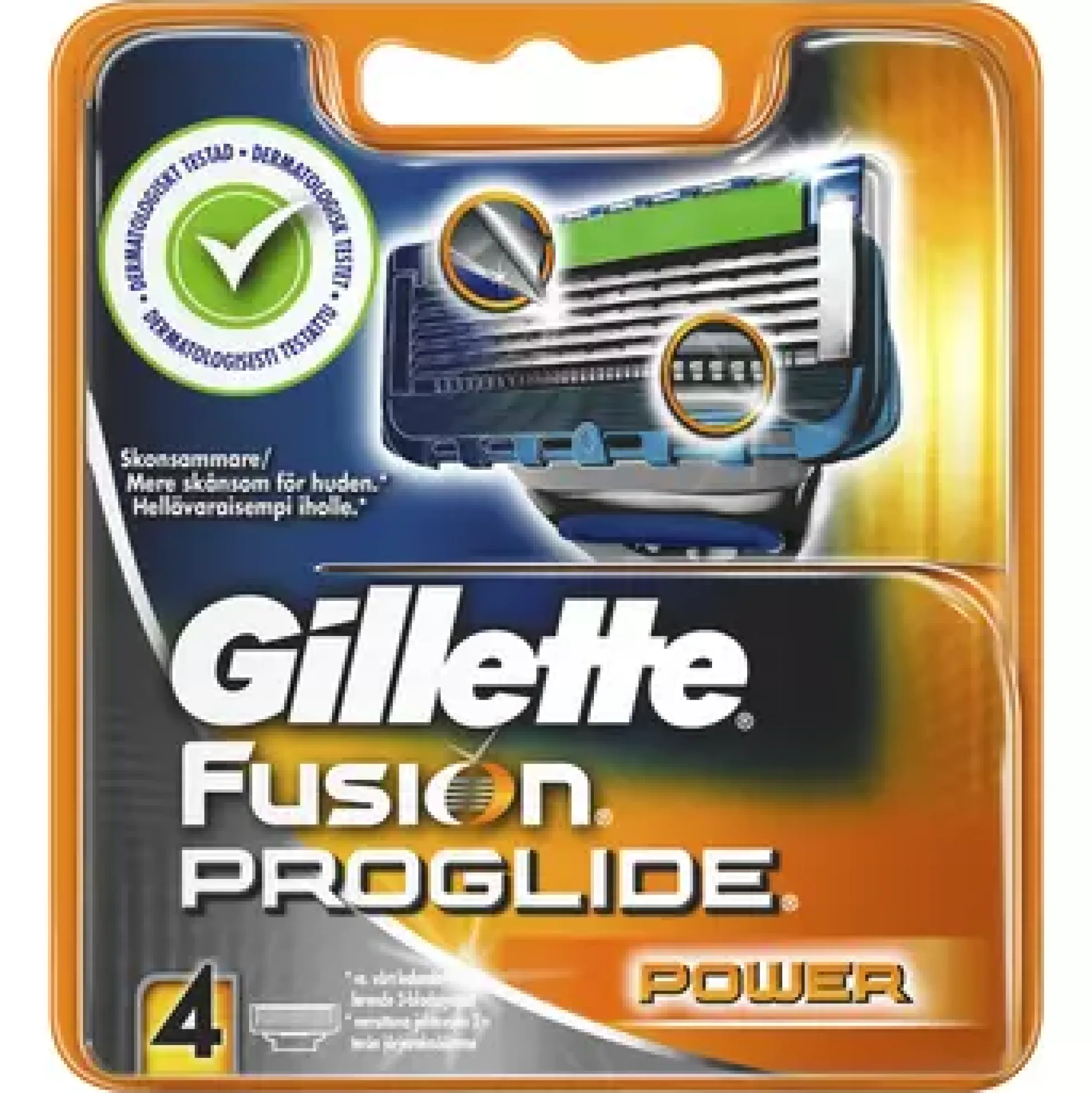GilletteProGlide Power Razor Blades 4-pack 4 st