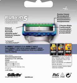 GilletteProGlide Power Razor Blades 4-pack 4 st