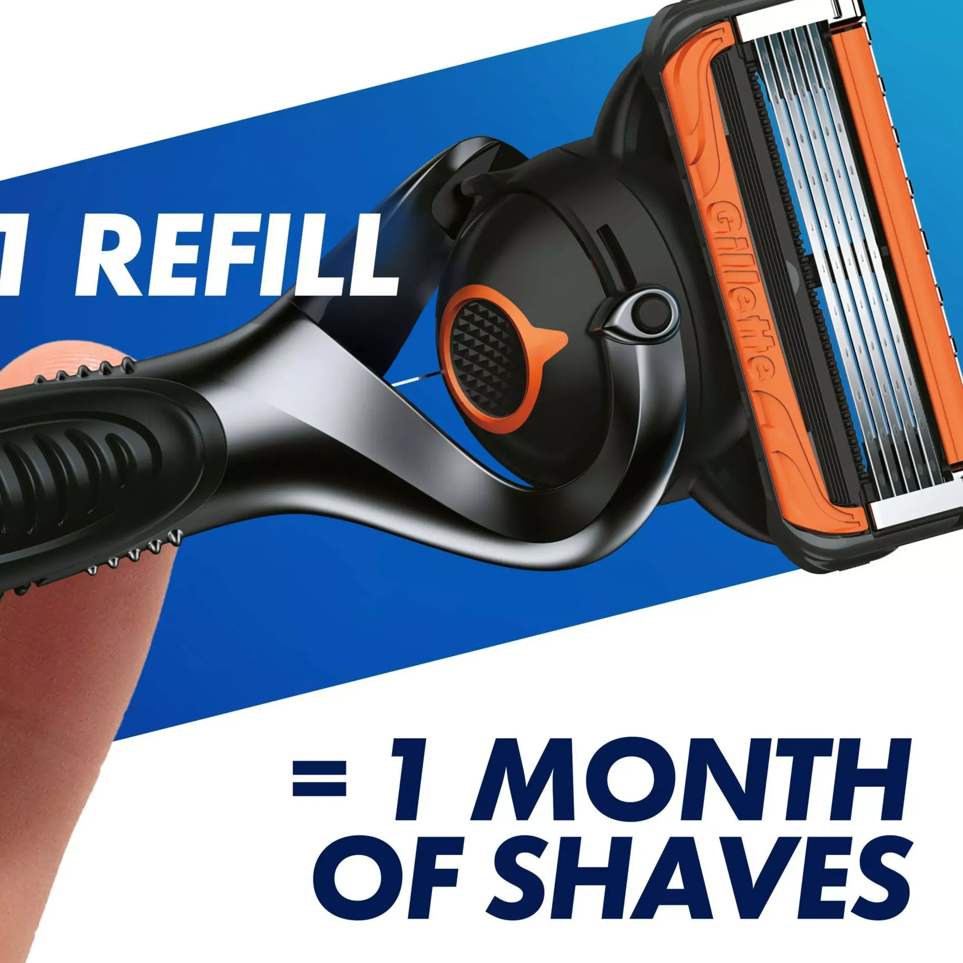 Gillette ProGlide Power Razor for men 1 razor blade refill