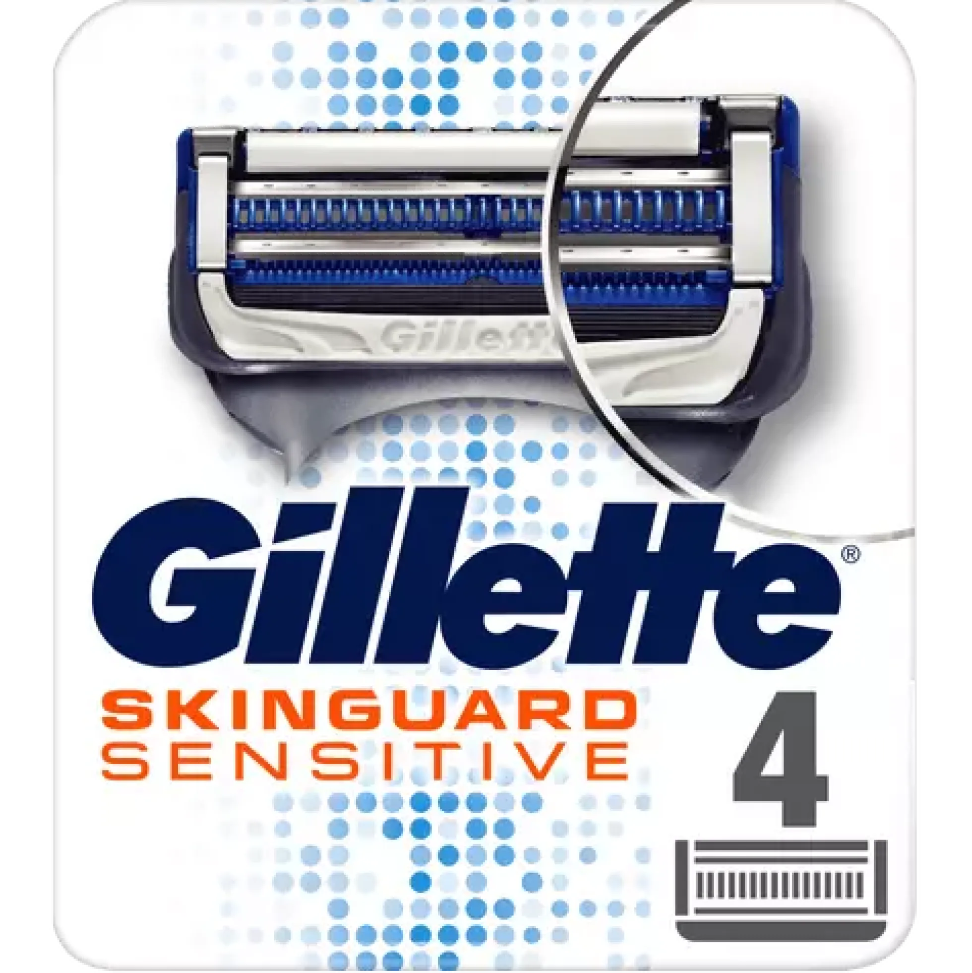 GilletteSkinGuard Sensitive Razor Blades 4-pack 4 st