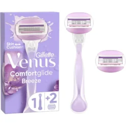 Gillette Venus Comfortglide Breeze razor 4 razor blade refills 4 st