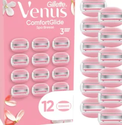 Gillette Venus ComfortGlide Spa Breeze Razor Blades 12 st