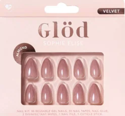 Glöd Sophie Elise Gel Nails Almond Velvet