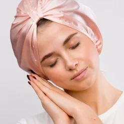 GLOV Anti-Frizz Satin Hair Bonnet Pink