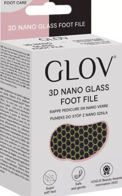 GLOV 3D Nano Glass Foot File Black