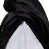 GLOV Double-Sided Satin Hair Towel Wrap Satin Black