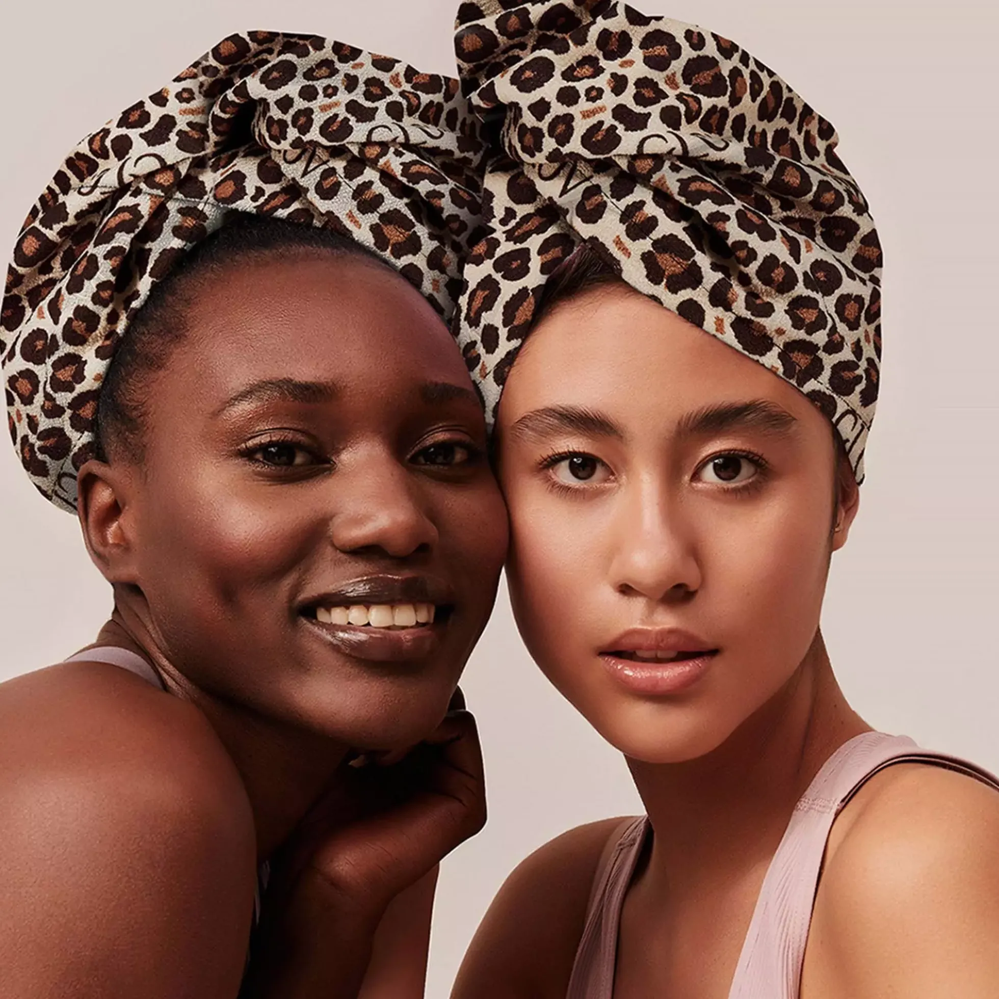 GLOV Ultra-Absorbent Premium Hair Towel Wrap Cheetah