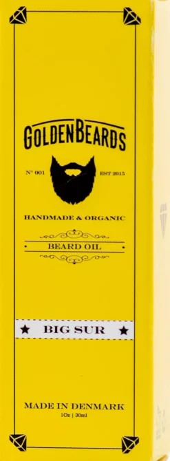 Golden Beards Big Sur Organic Beard Oil 30 ml