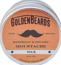 Golden Beards Organic Moustache Wax 15 ml