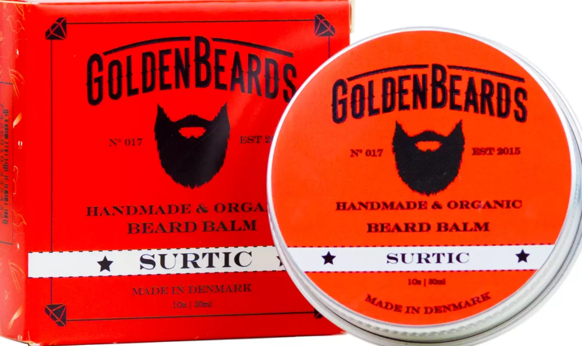 Golden Beards Surtic Organic Beard Balm 30 ml