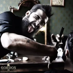 Gordon Beard Razor with Metal Handle