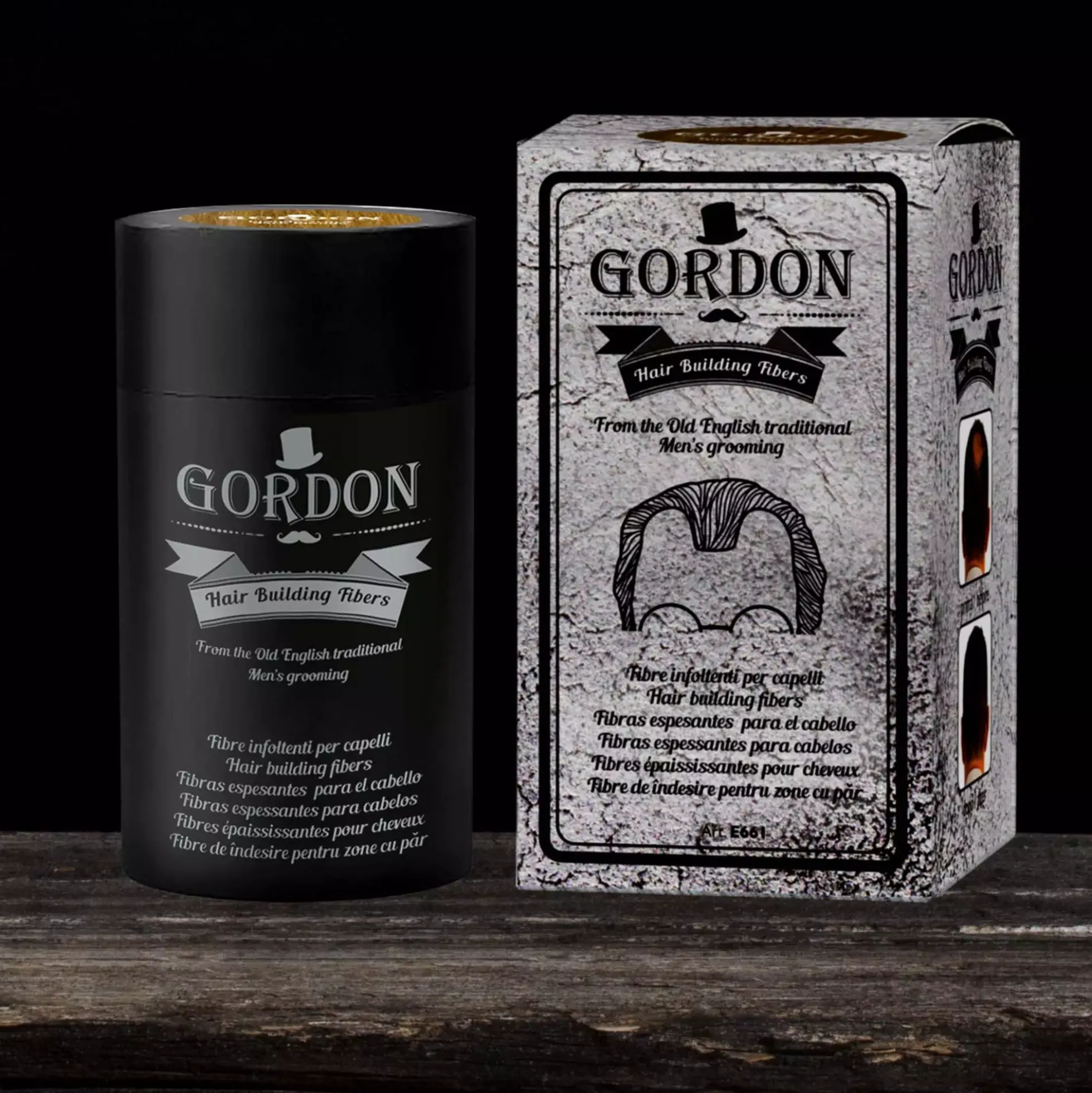 Gordon Hair Buidling Fibers Dark Brown