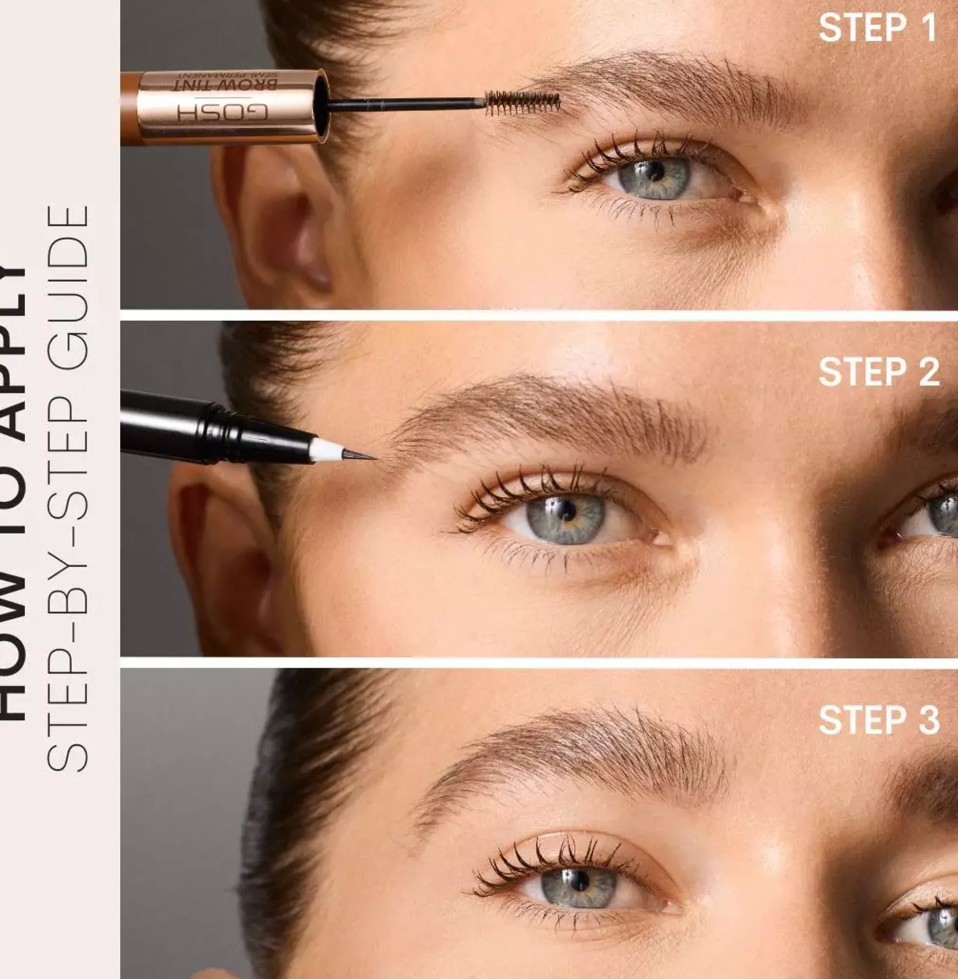 Gosh Brow Tint Semi-Permanent 002 Dark Brown