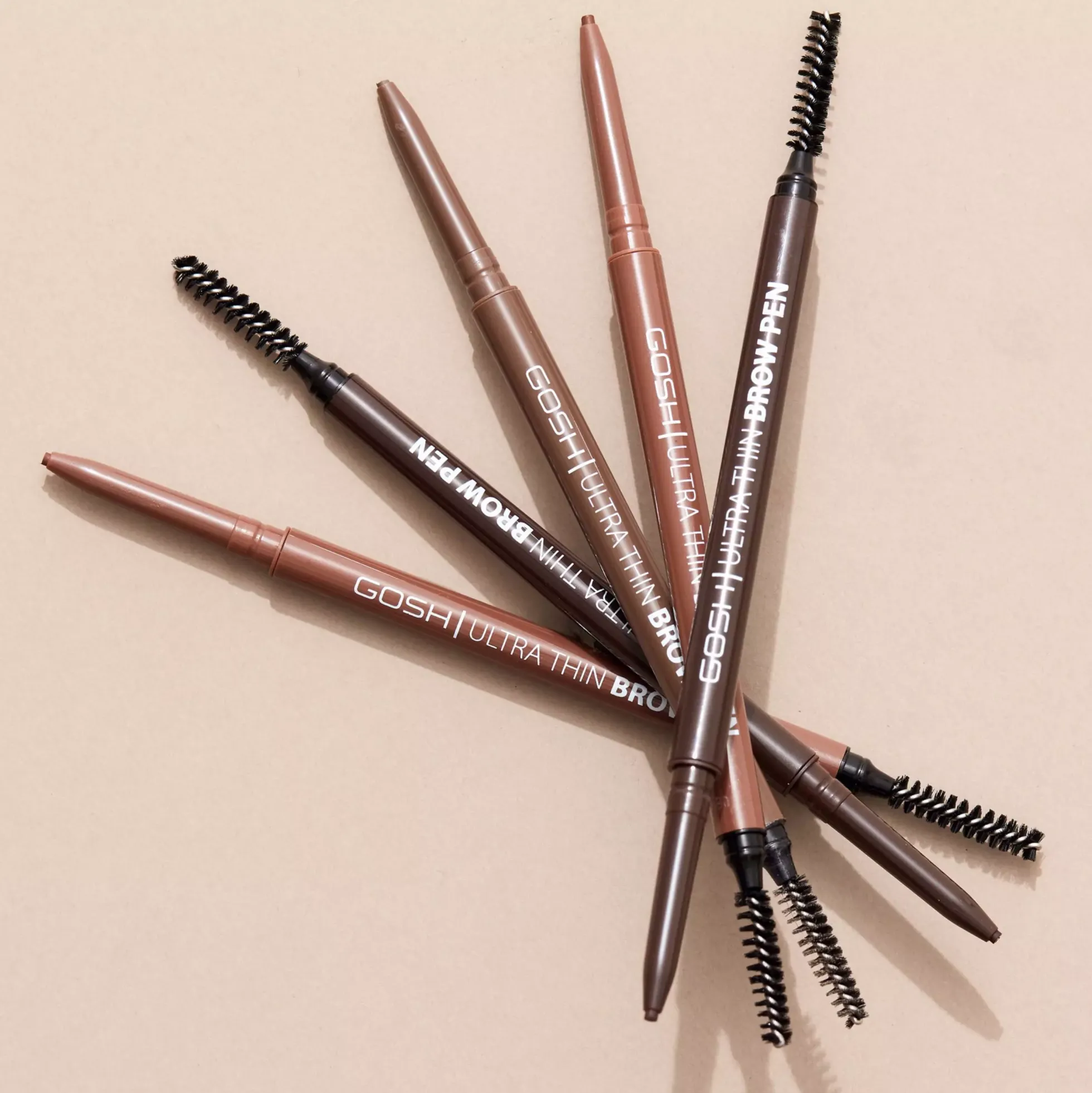 Gosh ULTRA THIN BROW PEN 002 Grey Brown